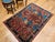 Vintage Persian Mahal Sultanabad Rug, Hand-Knotted Wool, Geometric Pattern, 4x6, Terracotta & Blue For Sale - Image 13 of 13