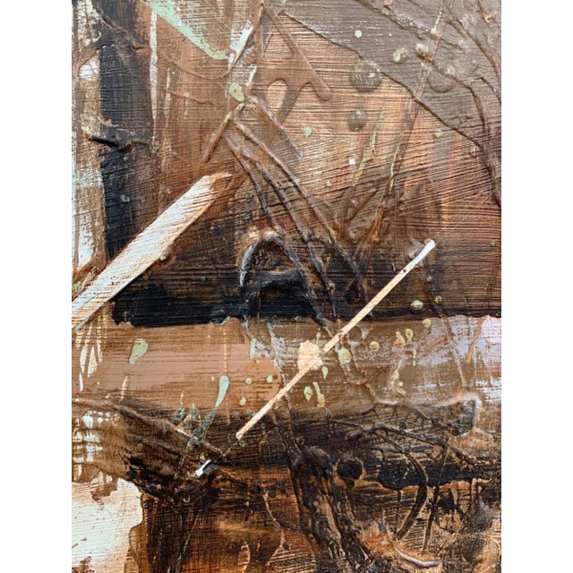 d.g. Ribas Large Abstract Figurative Oil Painting Modern Expressionist Art For Sale - Image 10 of 10