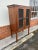 Early 20th Century Antique Antique Arts & Crafts Mission Oak Wood Pie Safe Cupboard on Legs For Sale - Image 5 of 13