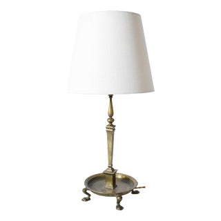 Vintage Bronze Table Lamp, 1960s For Sale