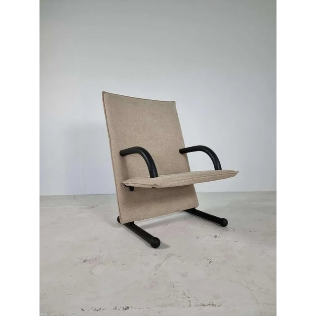 Italian T-Line Armchair by Burkhard Vogtherr for Arflex, 1980s For Sale - Image 9 of 11