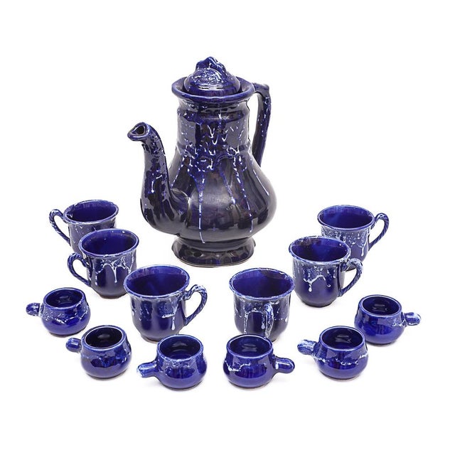 Coffee and Liquor Service, 1960s, Set of 13 For Sale - Image 10 of 10