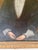 Black Late 19th Century French Oil on Canvas Portrait of a Woman For Sale - Image 8 of 12