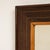French 19th Century France Brown Wood Mirror For Sale - Image 3 of 8