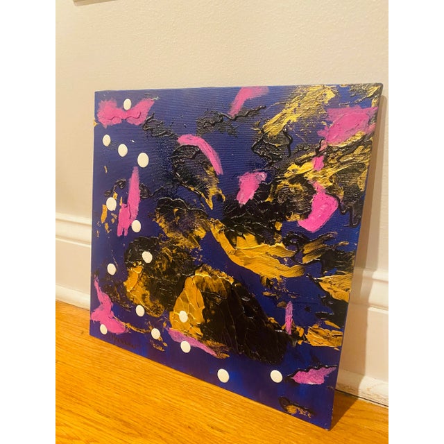 Abstract "New Years Eve" Street Art Painting For Sale - Image 3 of 6