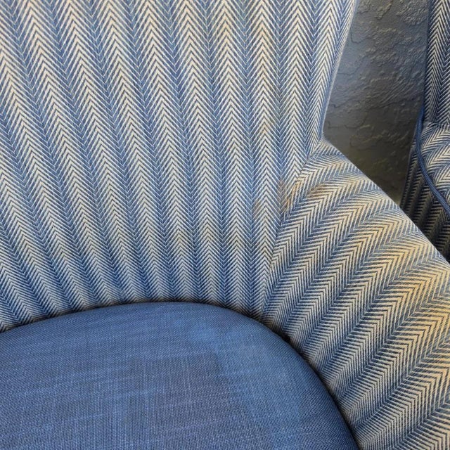 1950s MCM Edward Wormley Gio Ponti Style Armchairs Set of 4 For Sale In Miami - Image 6 of 18