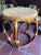 1970s Vintage Wicker Drum Stool For Sale - Image 4 of 7