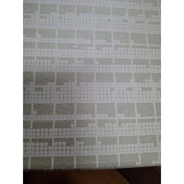 Textile 1974 Charles Hersey Vintage Op Art Gray Painting For Sale - Image 7 of 7