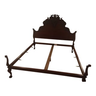 1990’s Ralph Lauren Hudson French Rococo King Bed For Sale