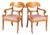 Antique Swedish Biedermeier Carver Chairs, 1800s, Set of 2 For Sale