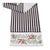 Elevate your holiday decor with this Striped Christmas Table Runner! Featuring timeless black and white stripes with...