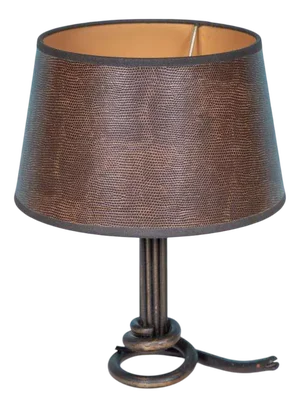 Art Deco Snake Lamp in Wrought Iron, 1940s