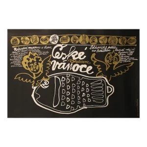 1988 Czech Exhibition Poster (Josef Flejsar) - Prague National Museum