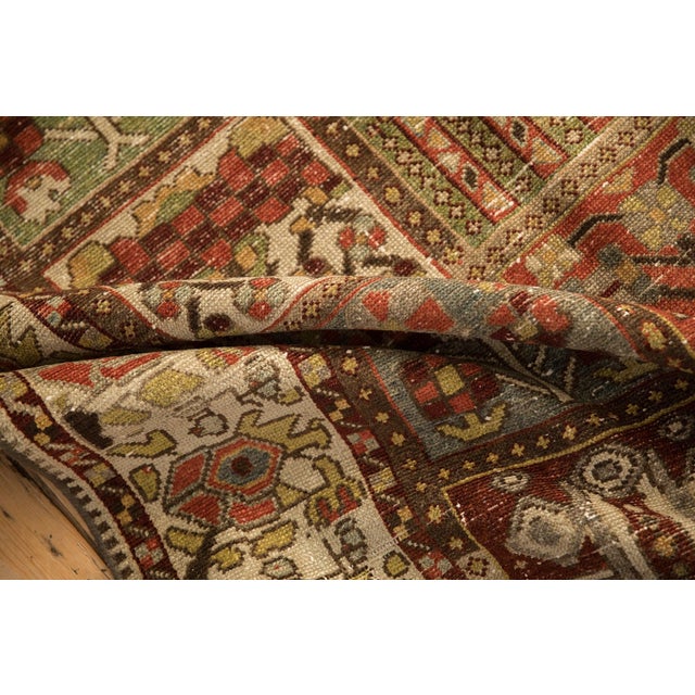 Old New House Vintage Distressed Bakhtiari Carpet - 6'9" x 10'7" For Sale - Image 4 of 12