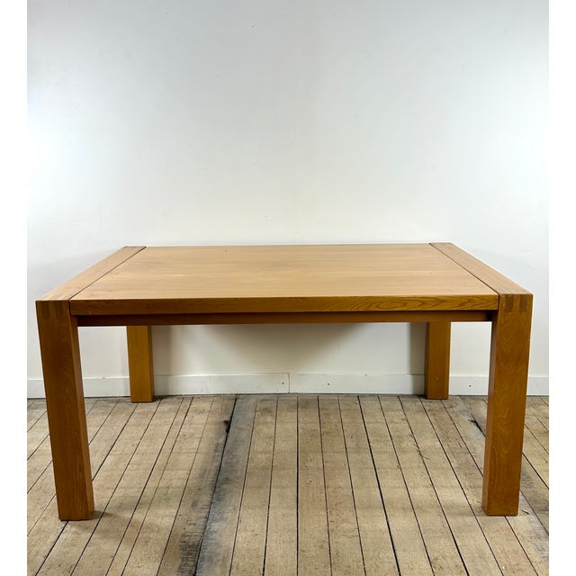 Extendable Table in Oiled Elm from Maison Regain, 1970s For Sale - Image 6 of 13