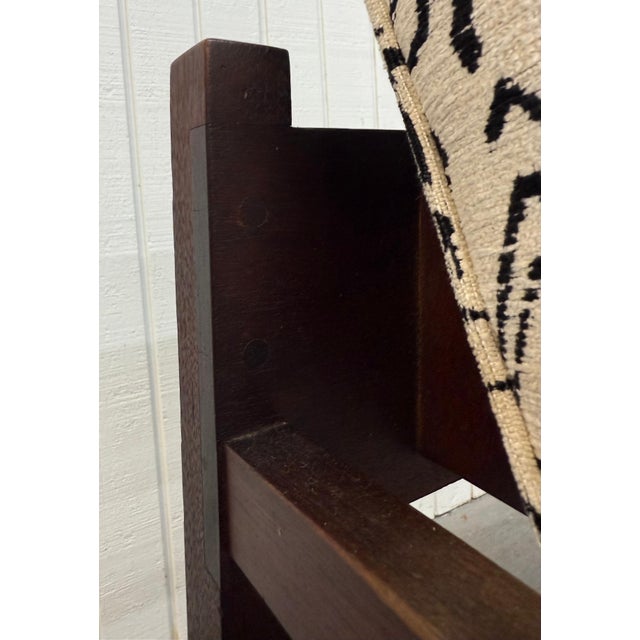 Wood Mid-Century Modern Rosewood Arm Chair For Sale - Image 7 of 8