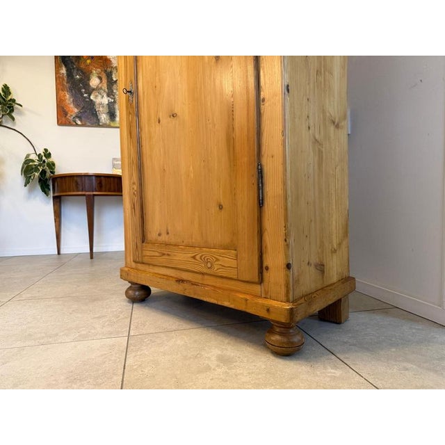 Farmhouse Cabinet in Natural Wood For Sale - Image 17 of 18