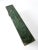Early 20th Century Antique Primitive Green Farmhouse Bench For Sale - Image 5 of 13