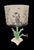 Plastic Vintage Faux Mint Green Coral Coastal Table Lamps With Chinoiserie Bird Branch Shades- A Pair For Sale - Image 7 of 8