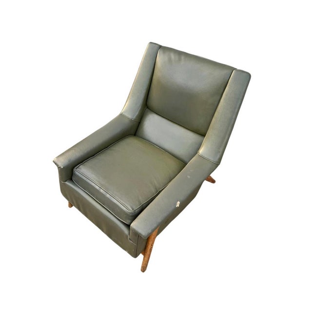 Mid 20th Century Vintage Danish Modern Lounge Chair by Folke Ohlsson for Dux For Sale - Image 5 of 5