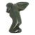 Early 20th Century Shona Stone Verdite Angel Figure Sculpture Mzimba Collection For Sale
