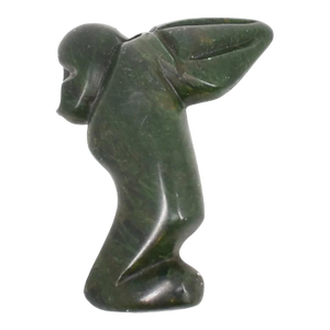 Early 20th Century Shona Stone Verdite Angel Figure Sculpture Mzimba Collection