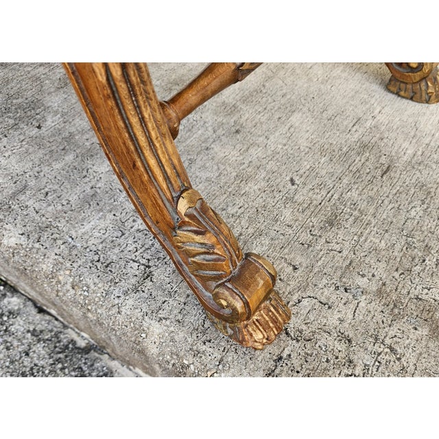 Vintage French Louis XV Bench For Sale - Image 16 of 16