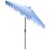 Baby Blue Torsa 9 Ft Crank Umbrella, Baby Blue/Brown Pole For Sale - Image 8 of 9