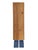 Wood Maya Dark Blue Totem by Pietro Meccani for Meccani Design For Sale - Image 7 of 7