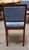 Set of Six European Mid Century Modern Mahogany Framed Dining Chairs c.1960 For Sale - Image 14 of 14