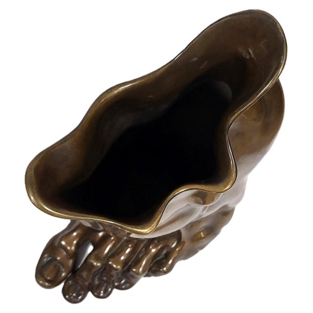 Monumental Modern Bronze Sculpture "Foot" by Adam Kurtzman 2/25 For Sale - Image 10 of 17