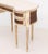 Louis XVI Style Cream Painted Kidney Shaped Desk For Sale - Image 4 of 9