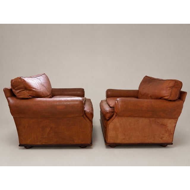 Ralph Lauren Late 20th Century Ralph Lauren Wentworth Armchair Pair For Sale - Image 4 of 18