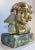 Metal "Athena" Abstract Porcelain Bust of by Coeleen Kiebert - For Sale - Image 7 of 13