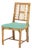 Chinese Chippendale Style Bamboo Side Chair For Sale
