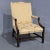 Brown Antique Georgian Gainsborough Library Chair, 1910 For Sale - Image 8 of 8