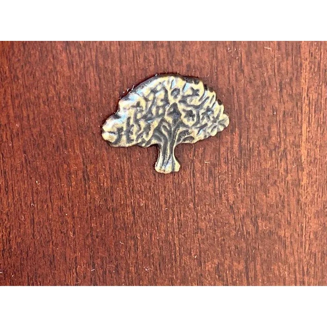 Chippendale Late 20th Century American Drew Chippendale Style Mahogany Lingerie Chest For Sale - Image 3 of 11