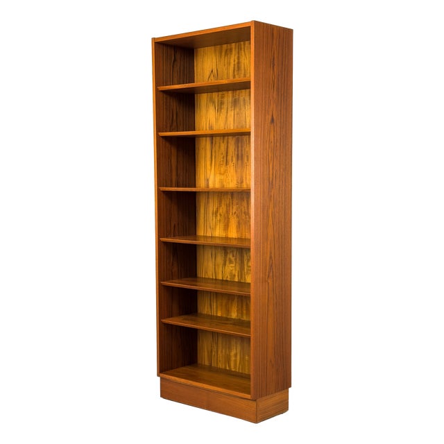 Vintage Teak Bookshelf by Carlo Jensen for Hundevad & Co., 1960s For Sale