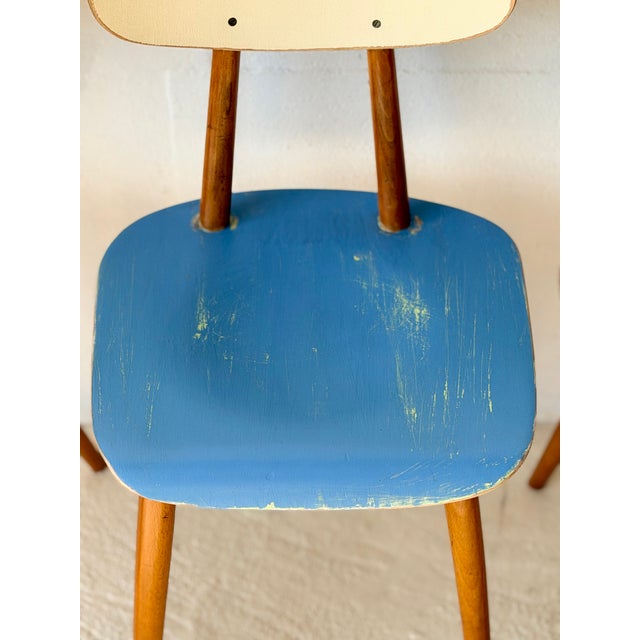Dining Chairs from Ton, 1960, Set of 4 For Sale - Image 17 of 18