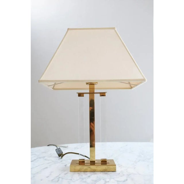 Hollywood Regency Table Lamp, 1980s For Sale - Image 6 of 8