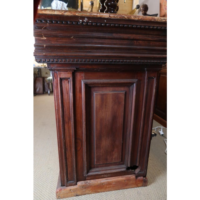 Large Oak Bar and Cabinet, 1890s, Set of 2 For Sale - Image 6 of 15