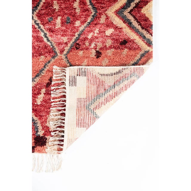 2020s Rajveer Aarohi Red 5' X 8' Area Rug For Sale - Image 5 of 6