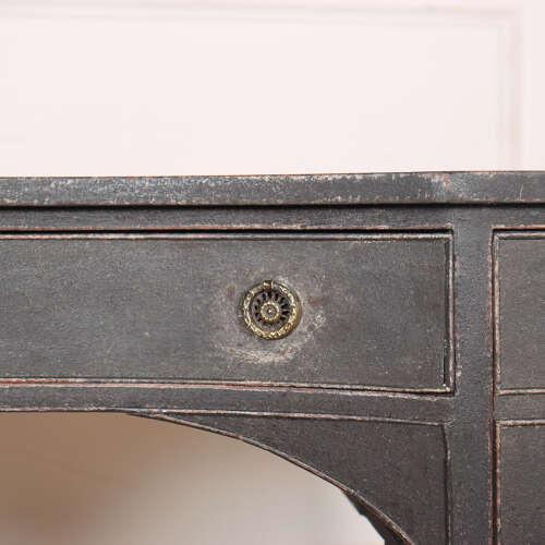 Wood Swedish Painted Writing Desk For Sale - Image 7 of 13