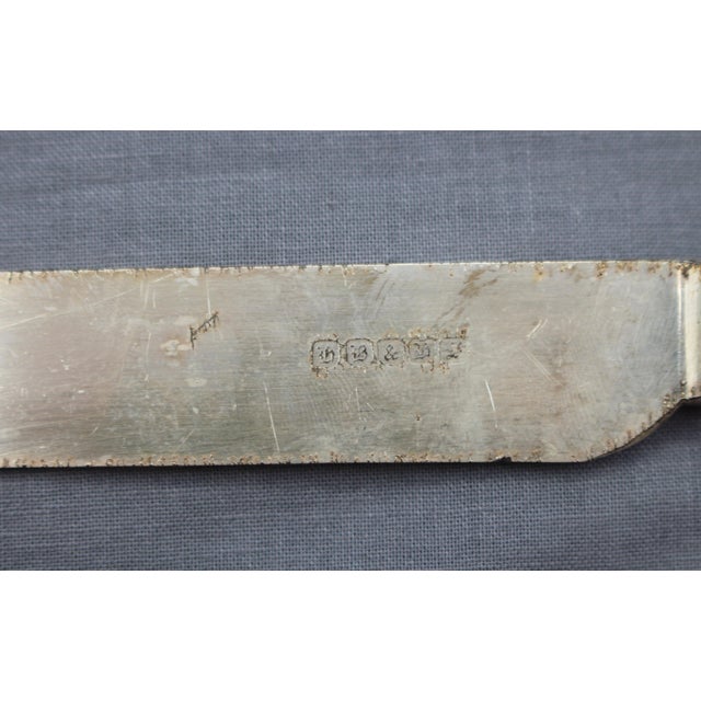 1900 - 1909 Circa 1900 English Luncheon Knives - Set of 12 For Sale - Image 5 of 8