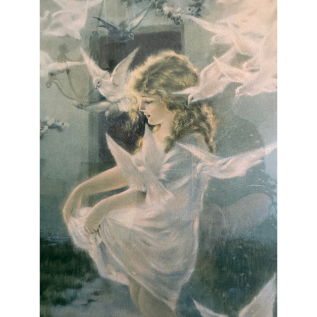 1940s The Winged Aureole, Lovely Vintage Print, by Bessie Pease Gutmann For Sale - Image 5 of 9