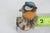 Capodimonte Savastano Eurasian Blue Tit Ceramic Figurine Bird on a Branch 4496b For Sale - Image 12 of 17