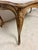 Brown French Louis XV Style Coffee Table with Marble Top, Mid-20th Century For Sale - Image 8 of 13