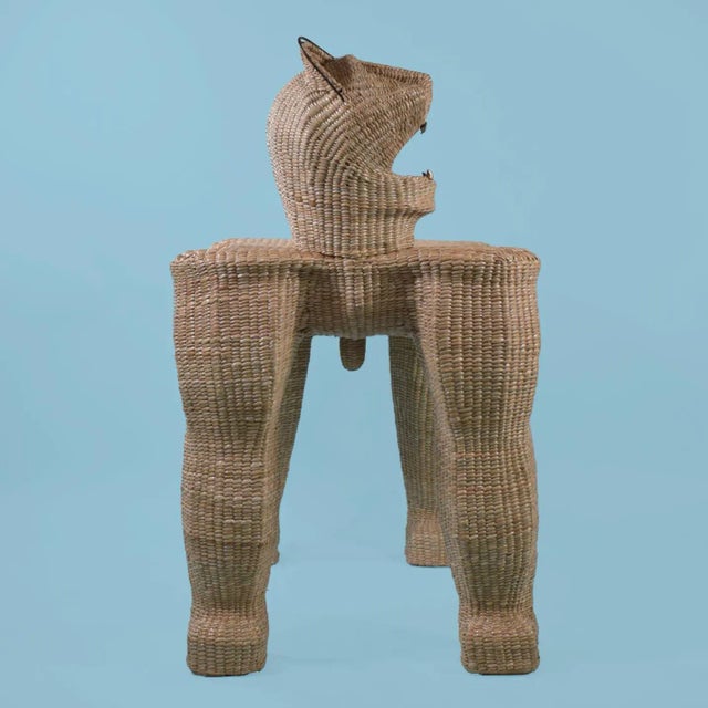 Vintage One in a Kind Jaguar Desk by Mario Lopez Torres For Sale - Image 11 of 12