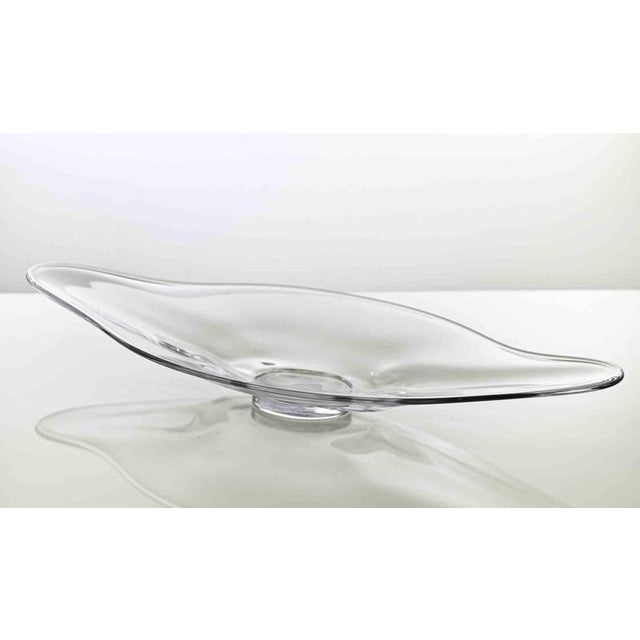 1970s Vintage Italian Murano Glass Plate, 1970s For Sale - Image 5 of 6