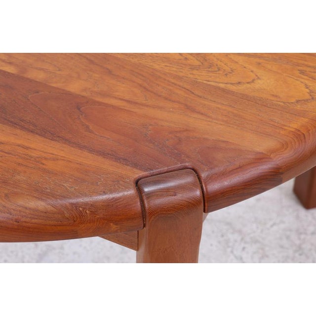 Mid-Century Danish Teak Dining Table by Niels Bach For Sale - Image 6 of 13